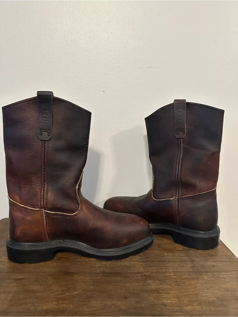 Red Wing SUPERSOLE Men's 11-inch Safety Toe Pull-On Work Boots Size 7